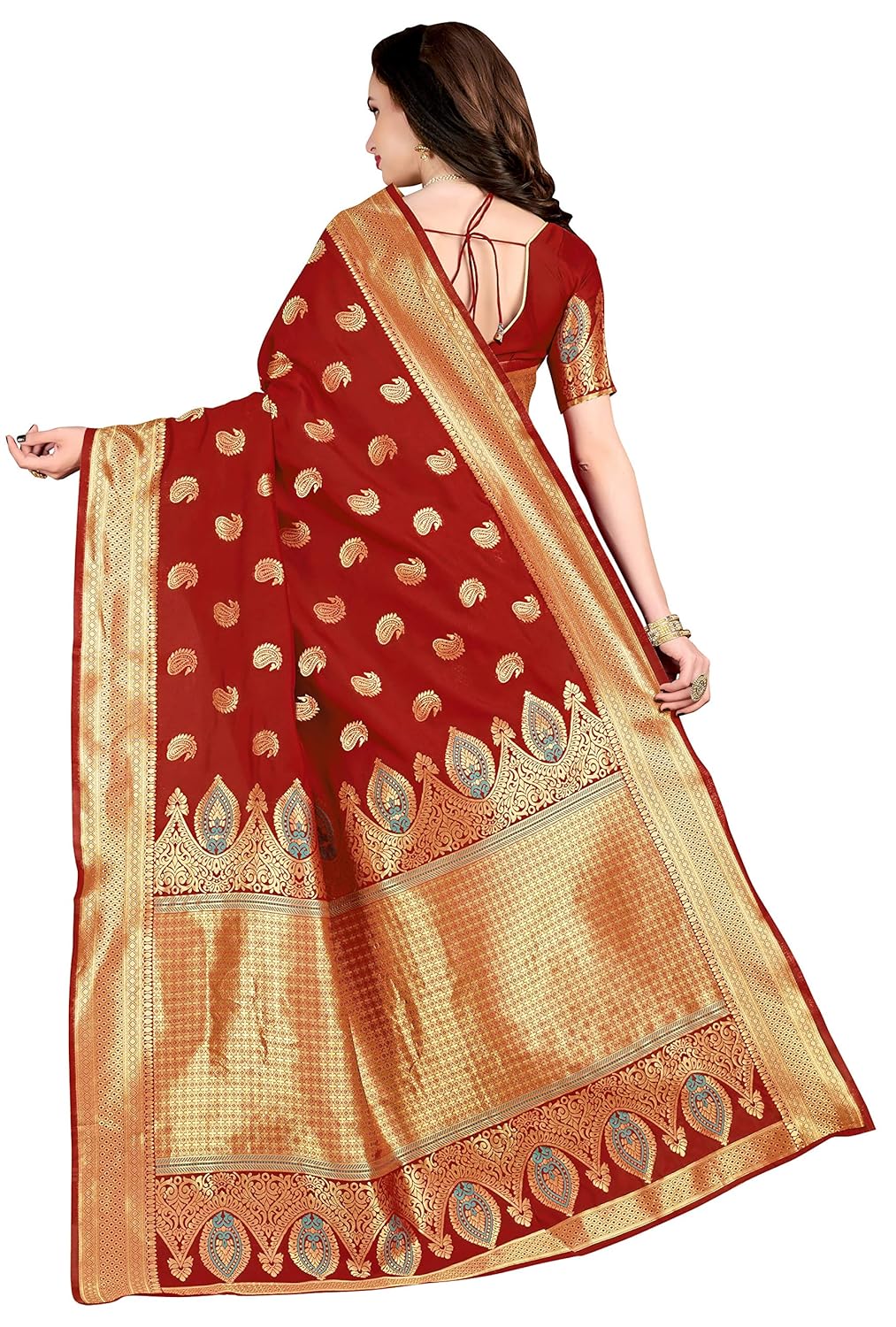 Vasthrlay Banarasi Ethnic Wear with traditional design