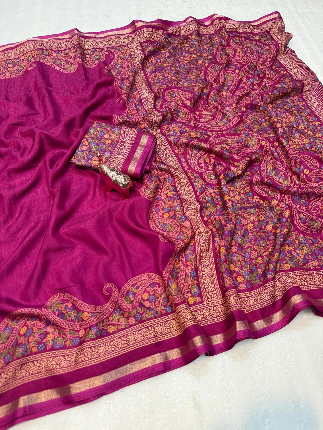 Vasthrlay Classic Kalamkari Saree with elegant Ethnic styling