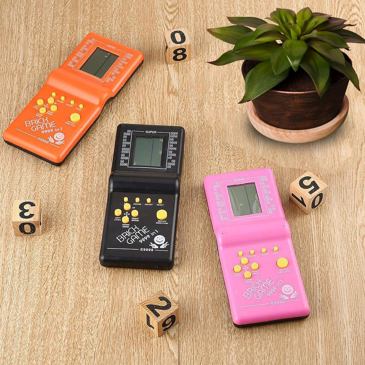 VGRASSP Handheld Portable Indoor and Outdoor Brick Game