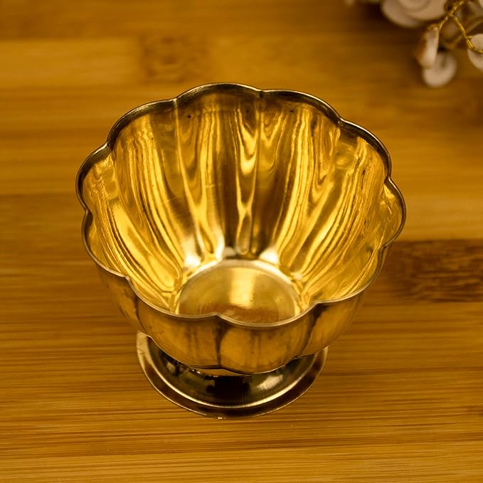 Brass Chandan | Kumkum bowl 6 Pcs - PUSHMYCART