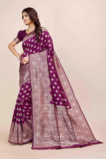 VasthrlayClassic Saree with elegant kanjivaram silk traditional styling