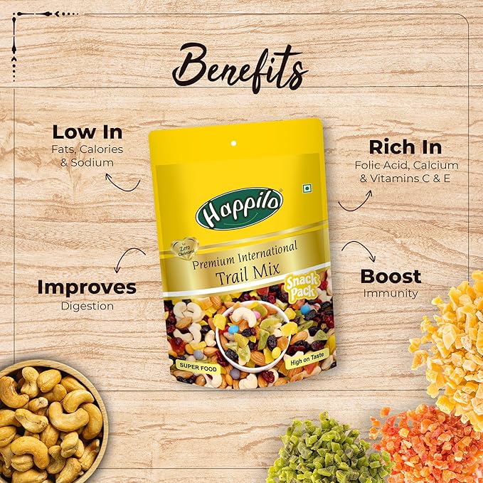 Happilo Premium International Nutty Trail Mix - PUSHMYCART
