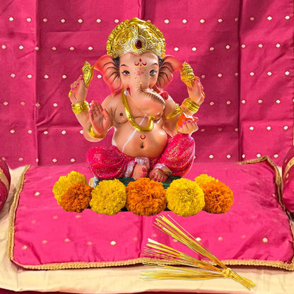 Durva Grass for Ganpati Pooja (Gold Finish) - image 5