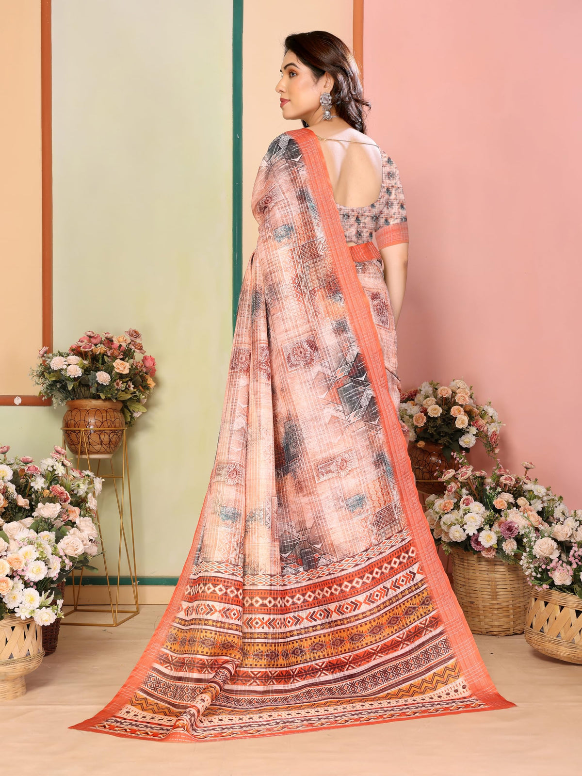 Vasthrlay Classic Traditional Saree for wedding and party wear styling