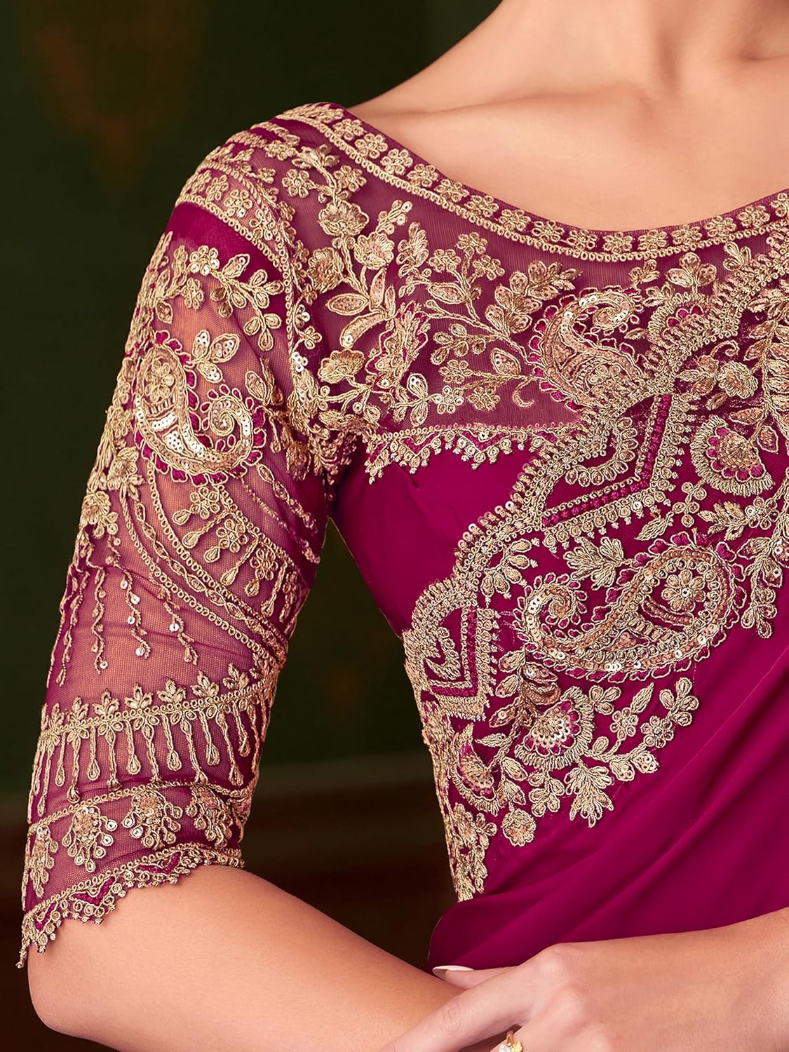 Vasthrlay Grey Ethnic Wear for wedding and party wear styling