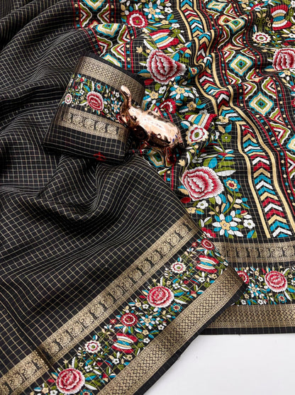 Vasthrlay Classic Traditional Saree for wedding and party wear styling