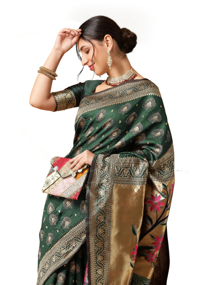 Vasthrlay Classic Paithani Traditional Saree for festive ethnic occasions