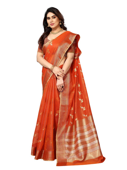 Vasthrlay Traditional Saree in Classic with refined jacquard ethnic appeal