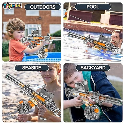 Toyshine Transparent UMP45 Water Gun - PUSHMYCART