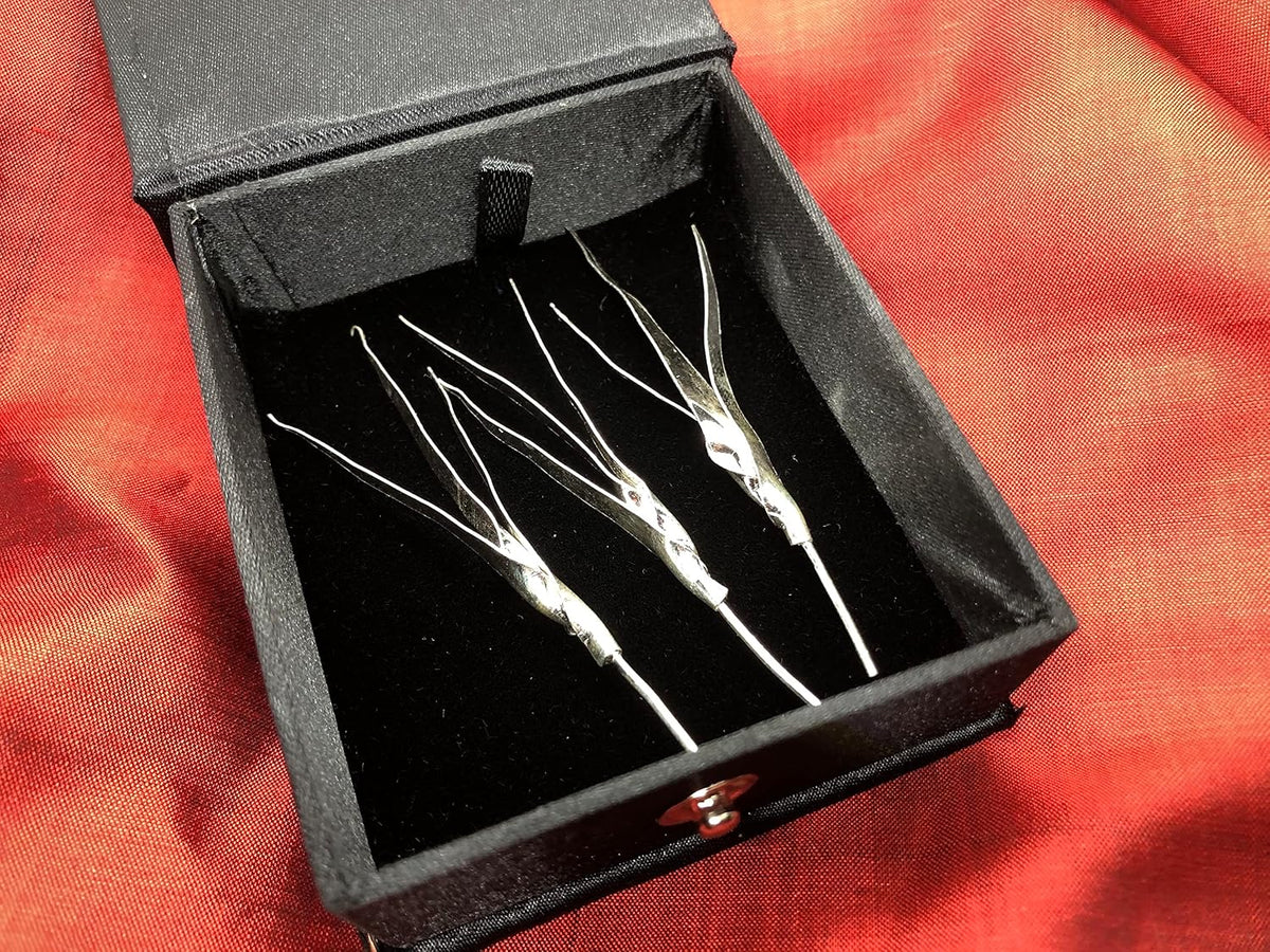 Silver Durva Grass for Hindu Puja, Traditional Sacred Offering for Ganesh, Vishnu - image 4