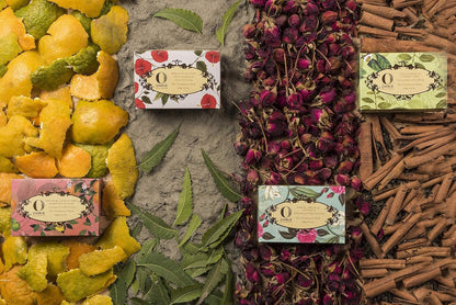 Ohria Ayurveda Orange, Lemon Peel & Brown Sugar Bathing Bar