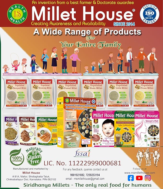 Millet House Instant Millets Dosa Mix - PUSHMYCART