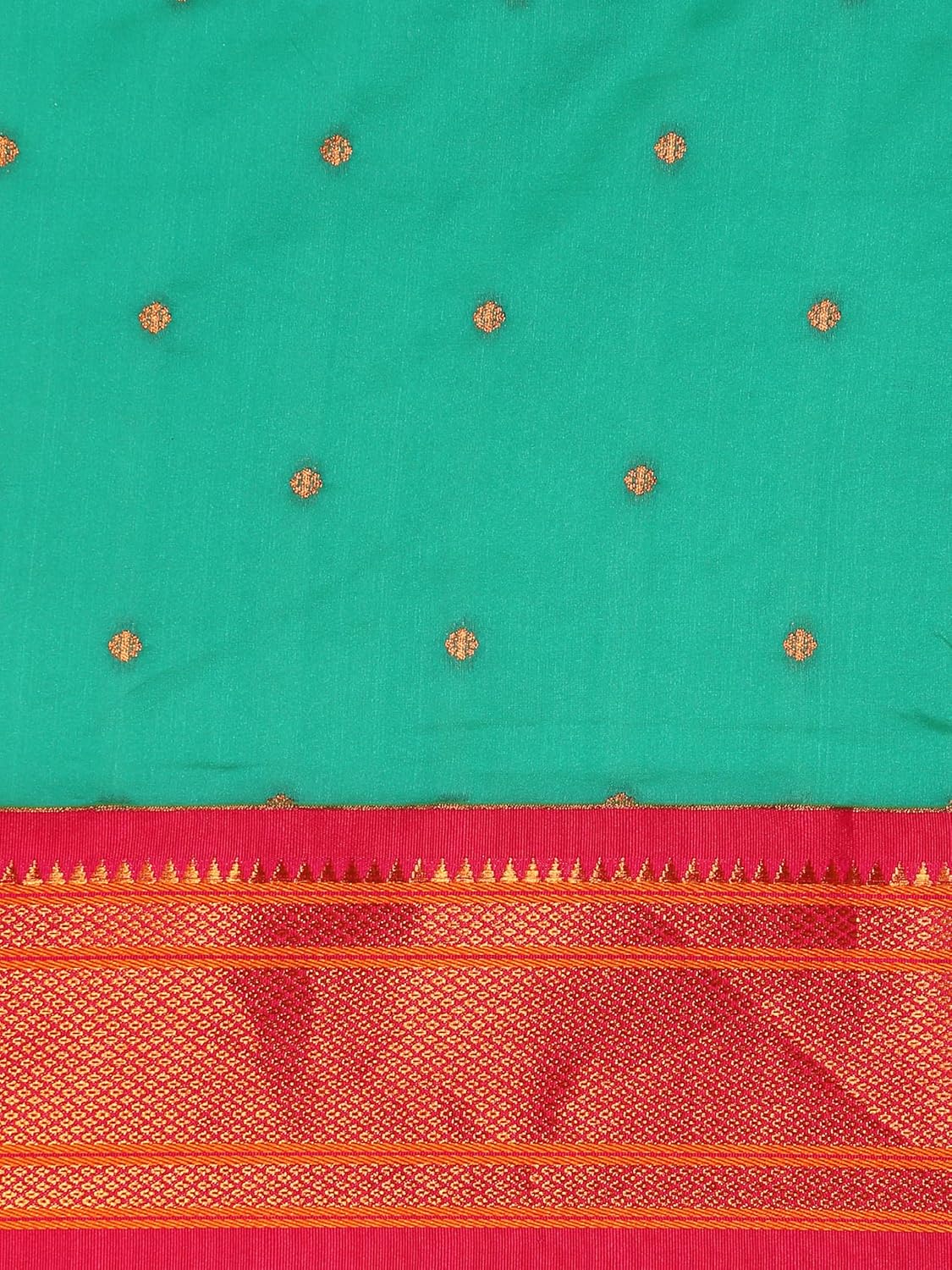 Vasthrlay Traditional Saree in Bottle with refined paithani ethnic appeal