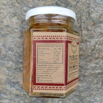 O'Ija Pahadi Hing Mango Pickle - PUSHMYCART