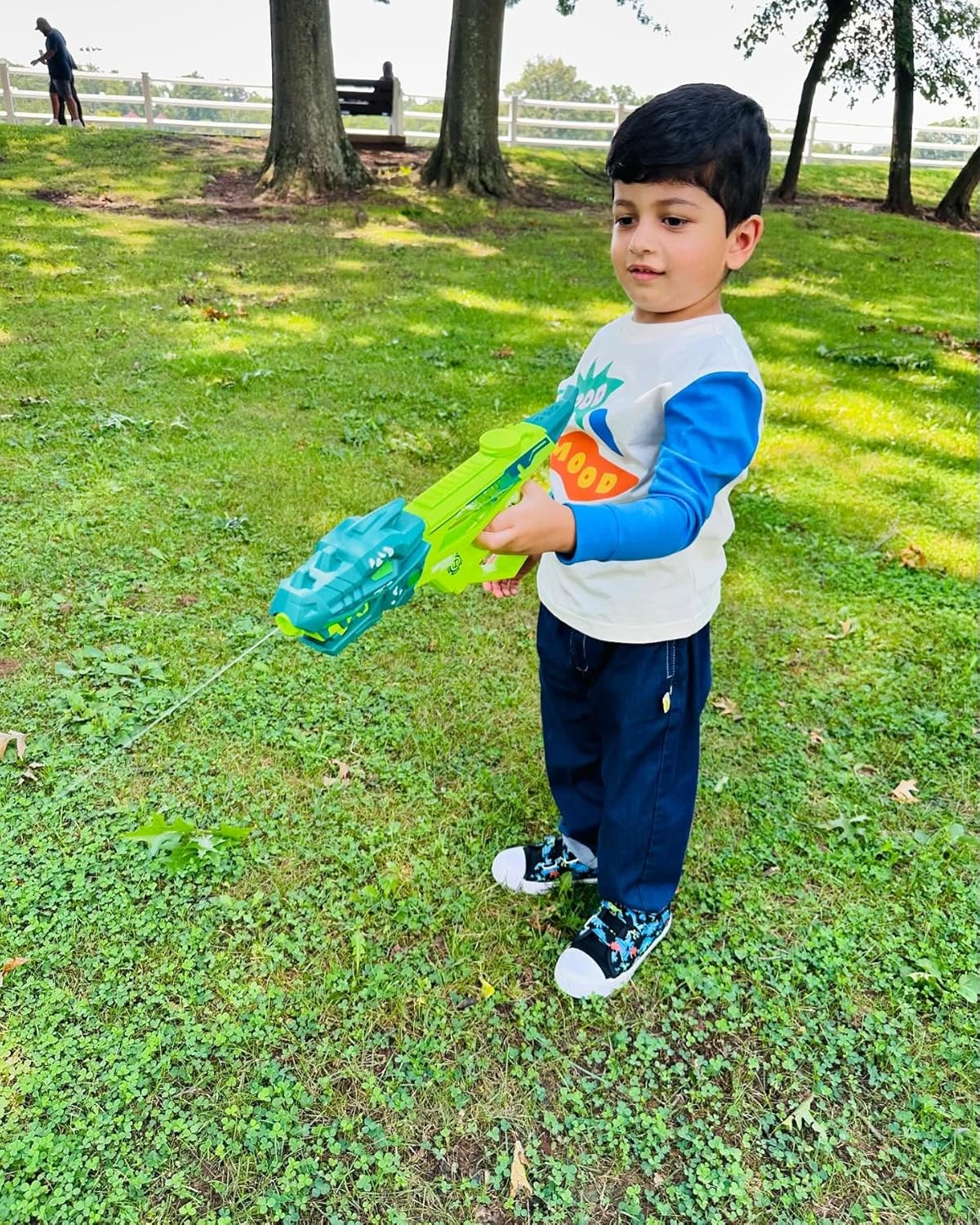 Storio Electric Battery Operated Water Gun Toy Pichkari for Holi - PUSHMYCART