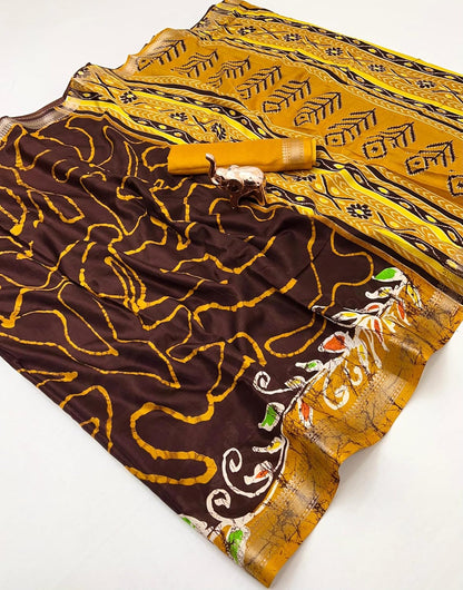 Vasthrlay Classic Kalamkari Saree with elegant Ethnic styling