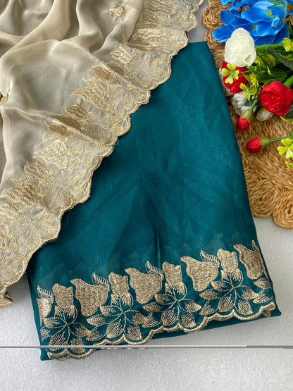 Vasthrlay Classic Traditional Saree for wedding and party wear styling