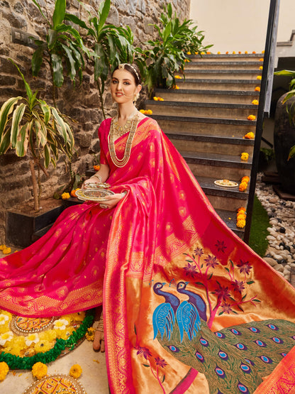 Vasthrlay Classic Traditional Saree for wedding and party wear styling