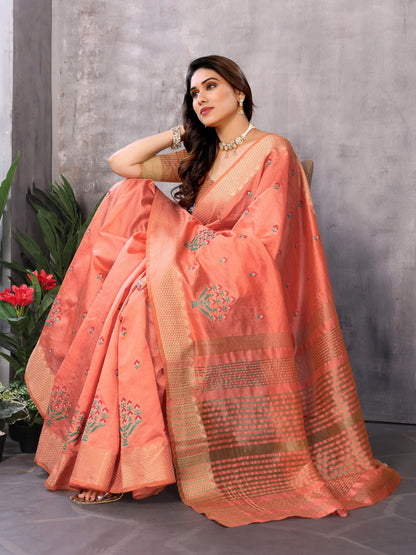 Vasthrlay Classic Traditional Saree for wedding and party wear styling