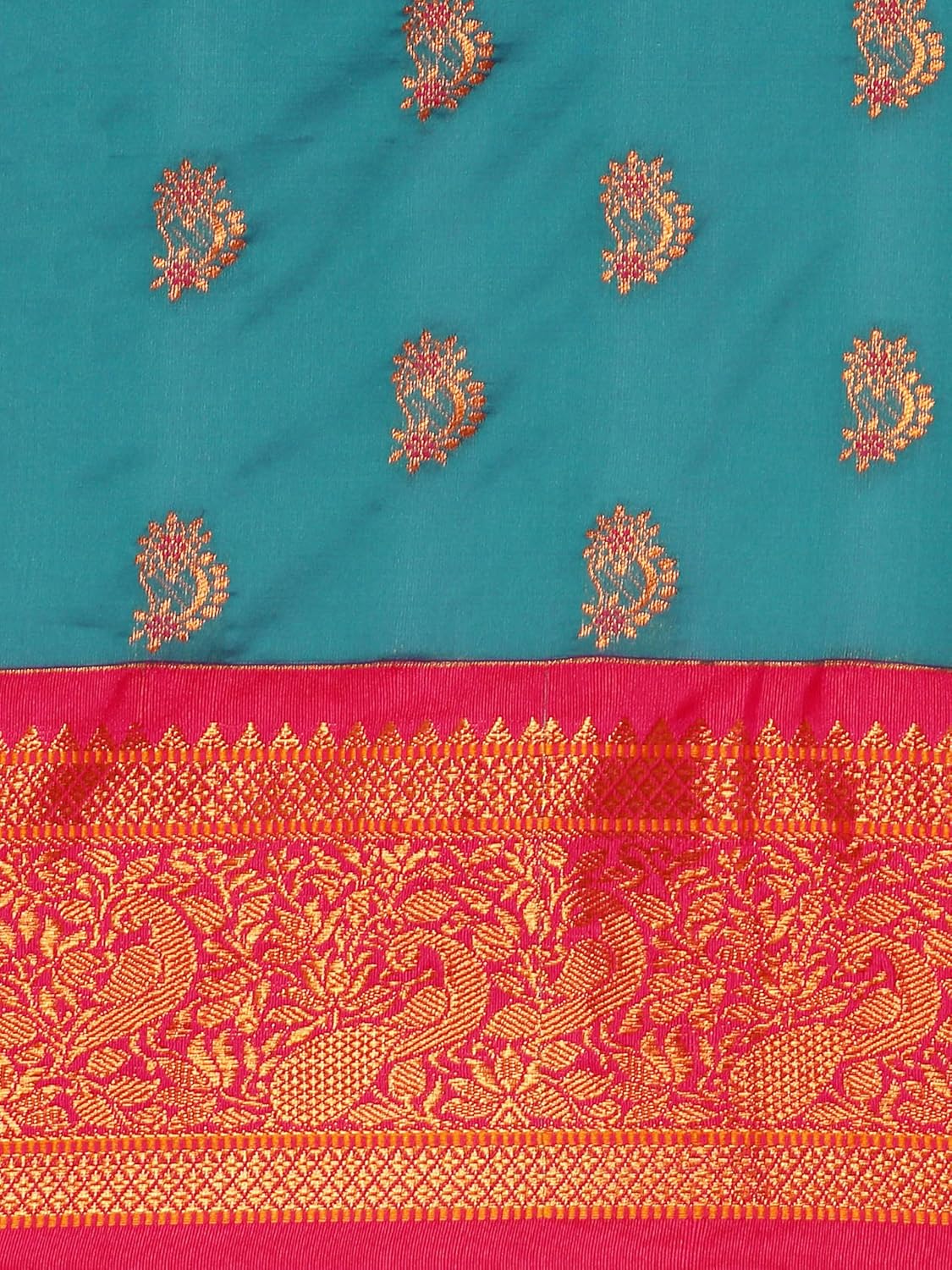 Vasthrlay Traditional Saree in Bottle with refined silk ethnic appeal