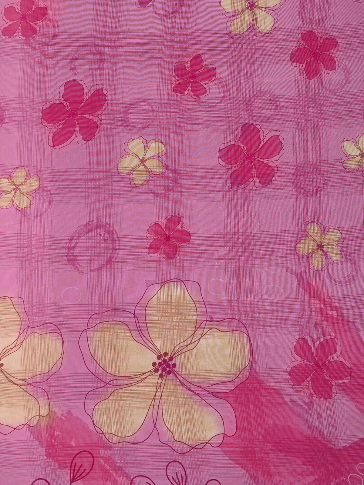 Vasthrlay Floral Saree in Classic with refined georgette ethnic appeal