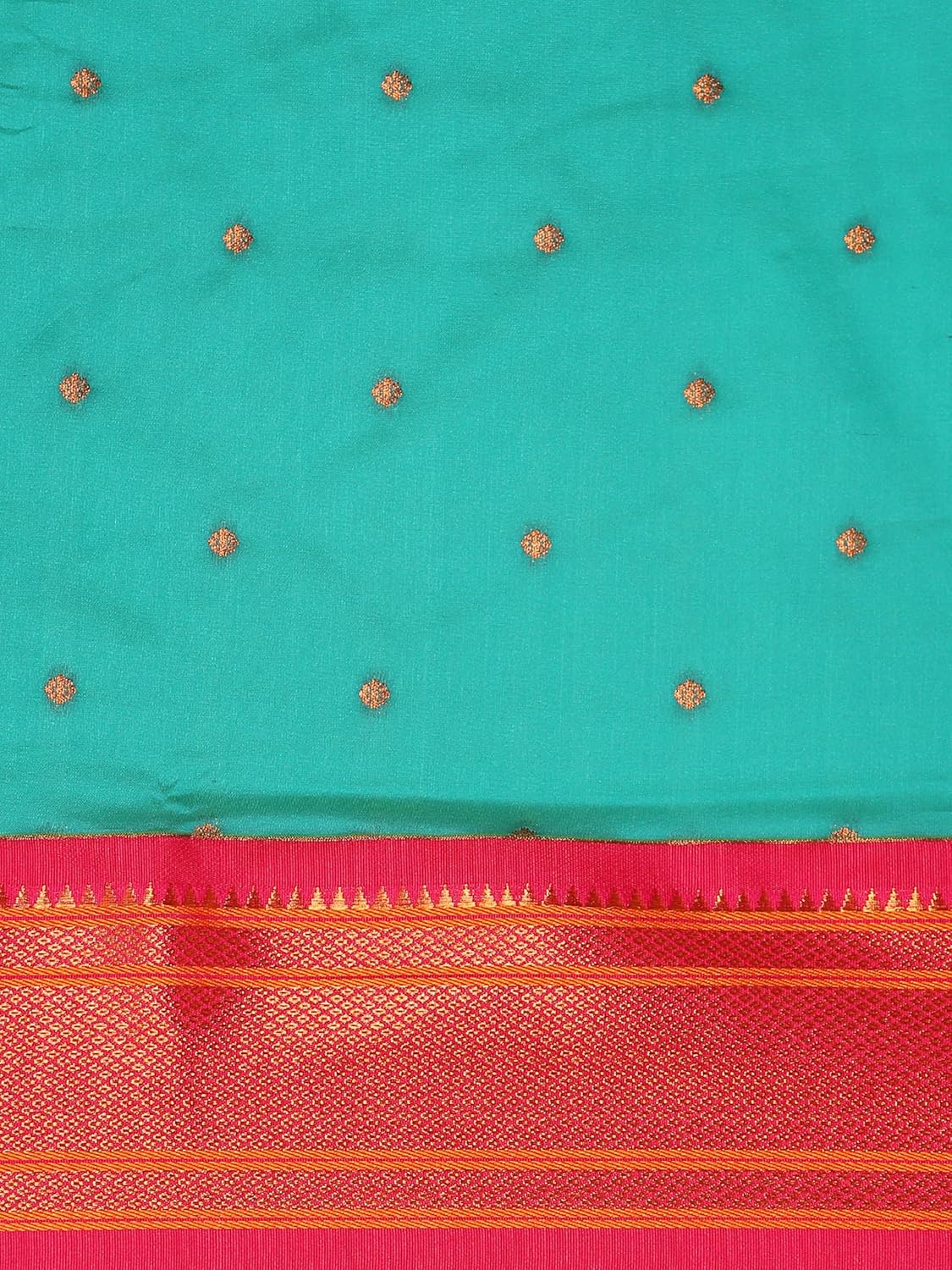 Vasthrlay Traditional Saree in Bottle with refined paithani ethnic appeal