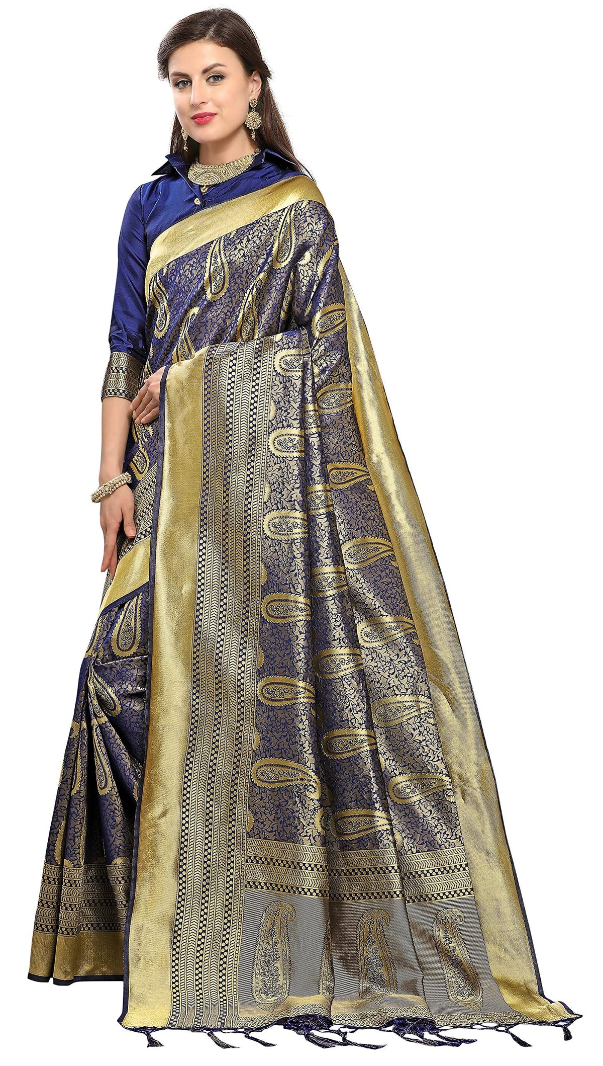Vasthrlay Classic Traditional Saree with elegant banarasi styling