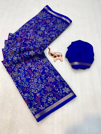 Vasthrlay Ethnic Classic Saree with decorative Printed design