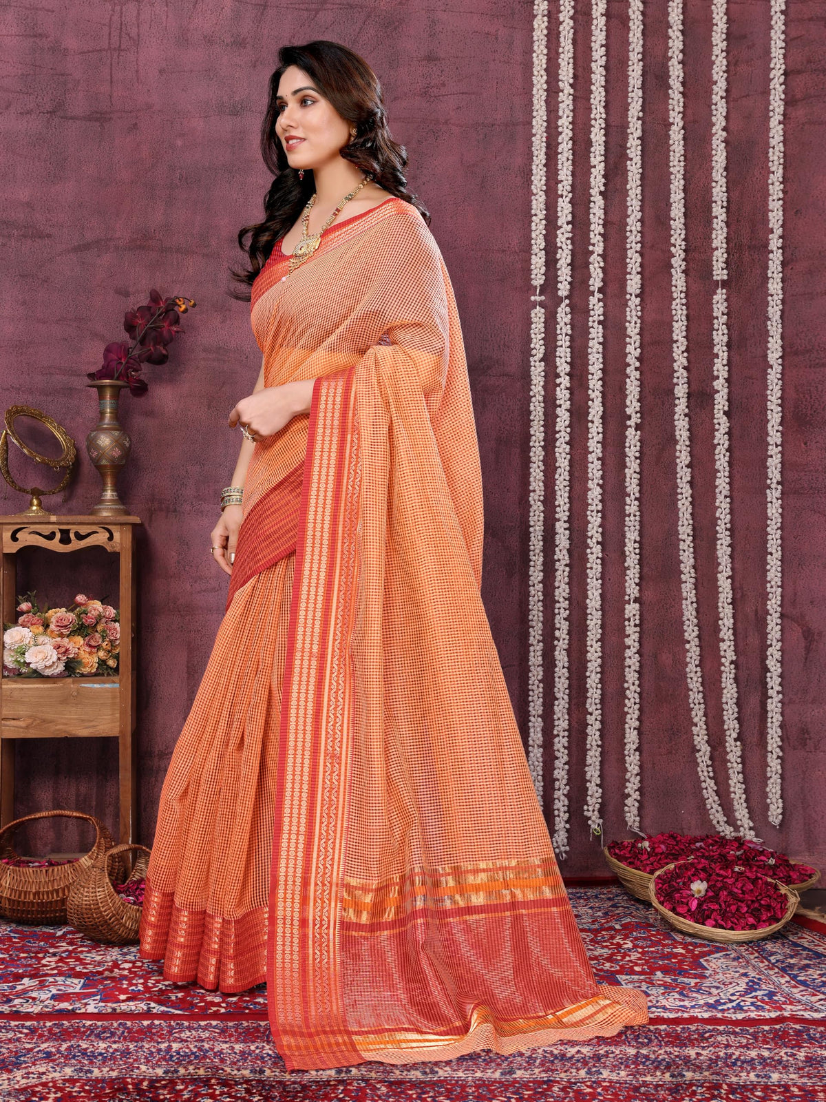 Vasthrlay Traditional Saree in Classic with refined ethnic ethnic appeal