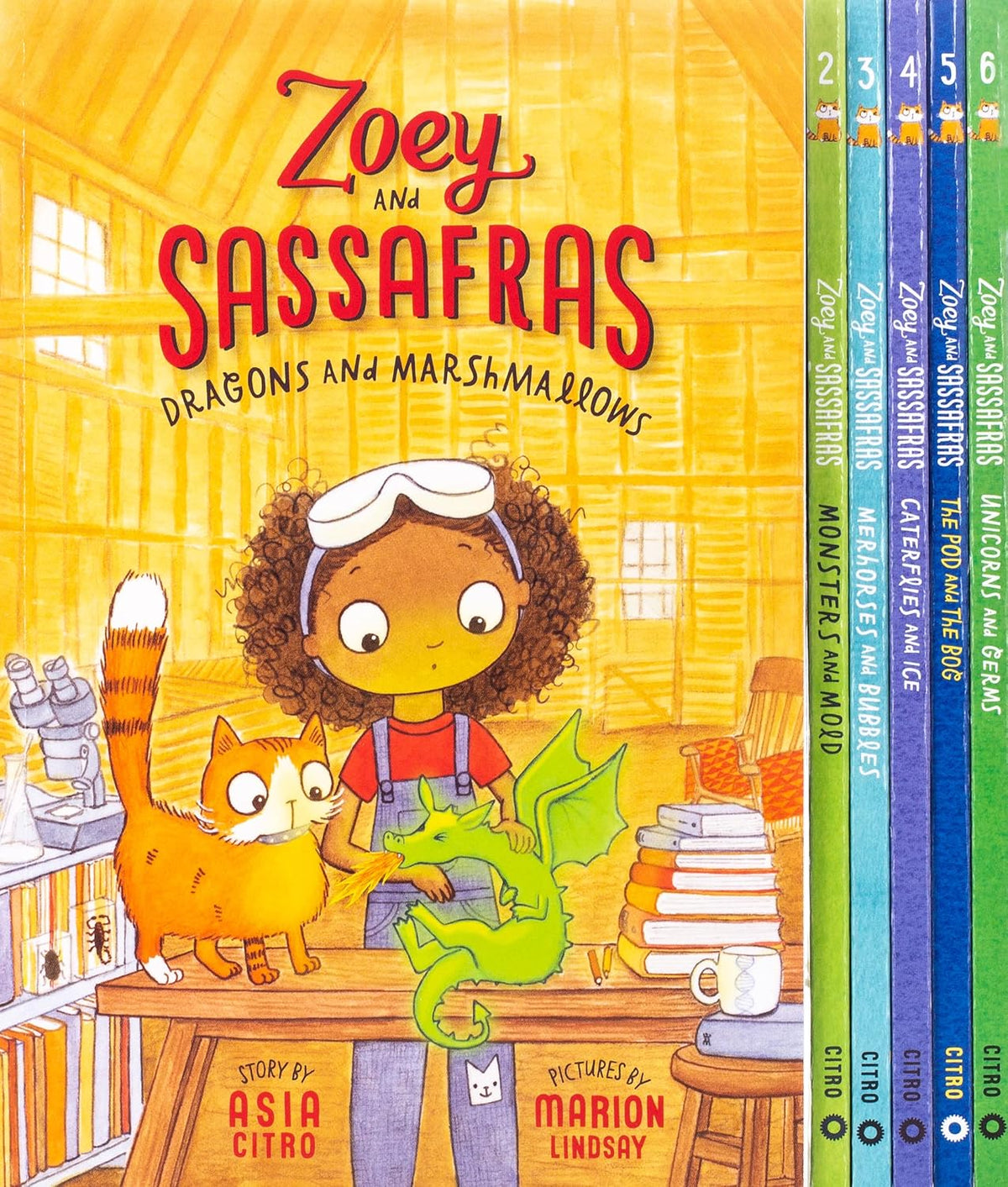 ZOEY & sassafras bks 1-6 PACK: 7