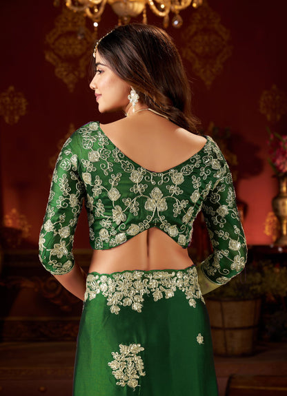 Vasthrlay Classic Embroidery Saree with elegant ethnic styling