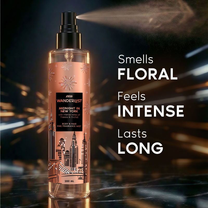 Wanderlust Midnight in New York Hair & Body Mist Orchid Caramel