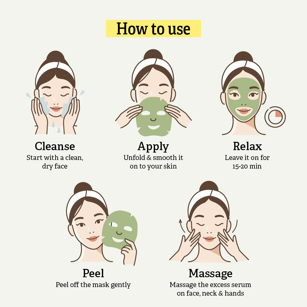 Nykaa Naturals Korean Sheet Mask (20g) - PUSHMYCART