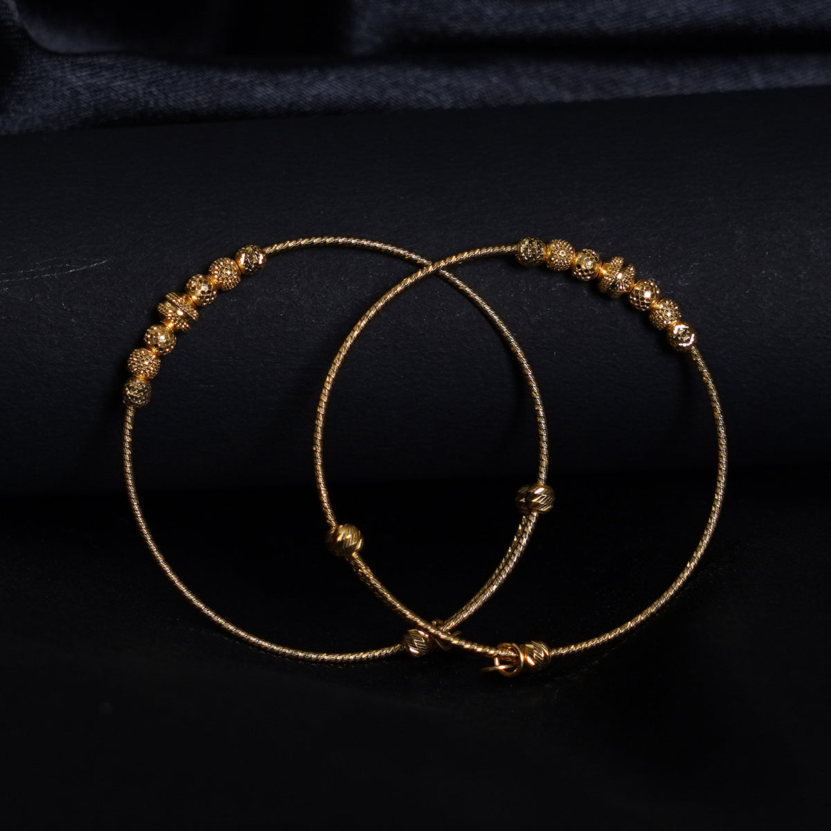 Pure Gold Braclet With Beads 7.03g