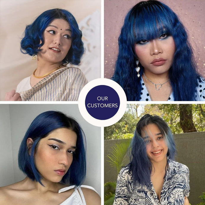 Paradyes Sapphire Navy + Lighten Up! Bleach Pack