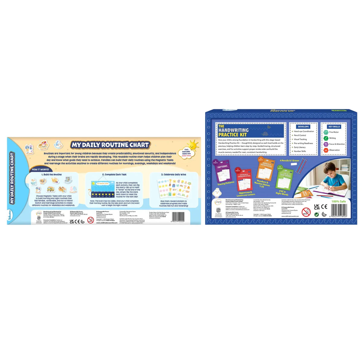 Skillmatics Growing Life Skills Bundle Ages 3 to 8