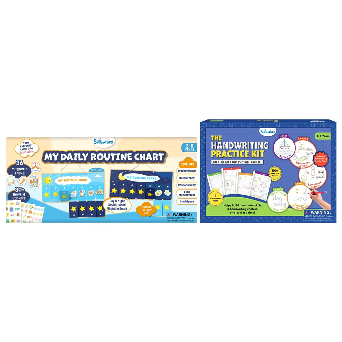 Skillmatics Growing Life Skills Bundle Ages 3 to 8