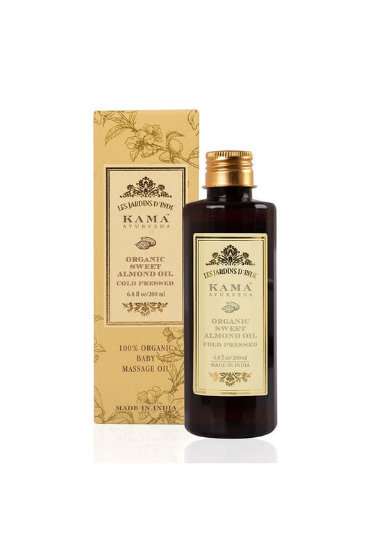 Kama Ayurveda Organic Sweet Almond Oil 200ml