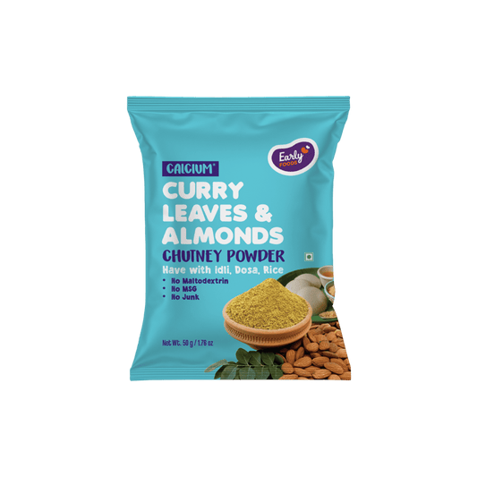 Early Foods Trial Pack Curry Leaves and Almonds Chutney Powder