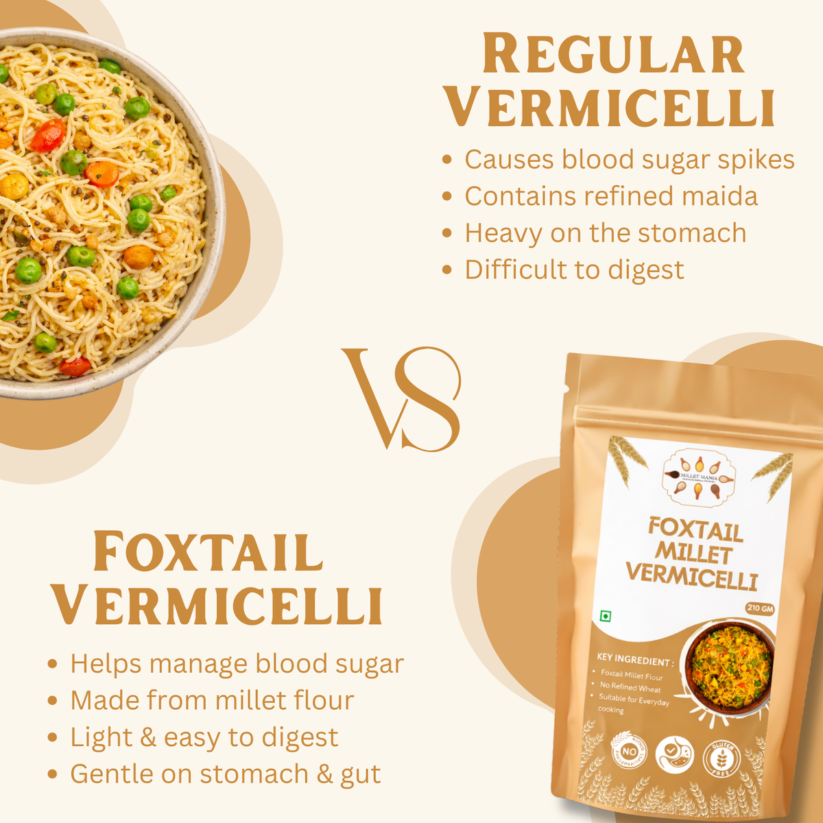 Millet Mania Foxtail Millet Vermicelli