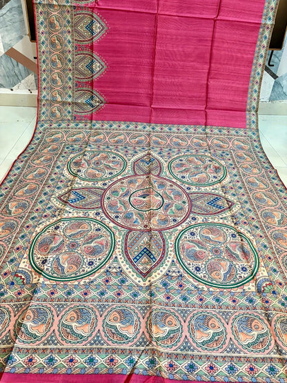 Vasthrlay Classic Kalamkari Saree with elegant Ethnic styling