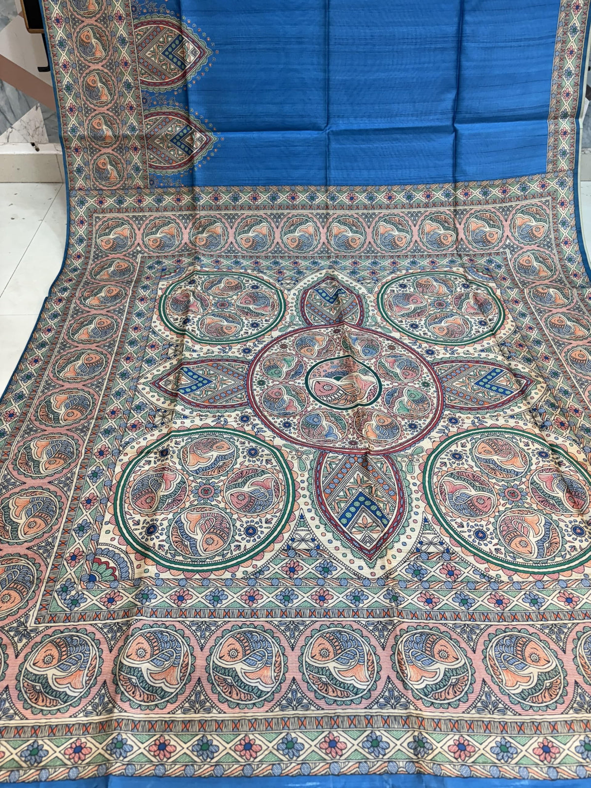 Vasthrlay Classic Kalamkari Saree with elegant Ethnic styling