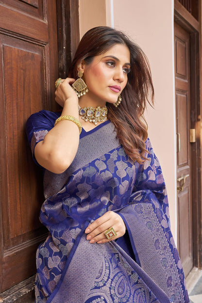 Vasthrlay Classic Traditional Saree for wedding and party wear styling