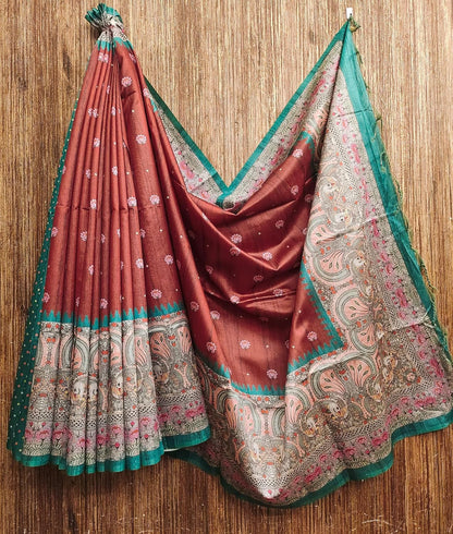 Vasthrlay Classic Kalamkari Saree with elegant Ethnic styling