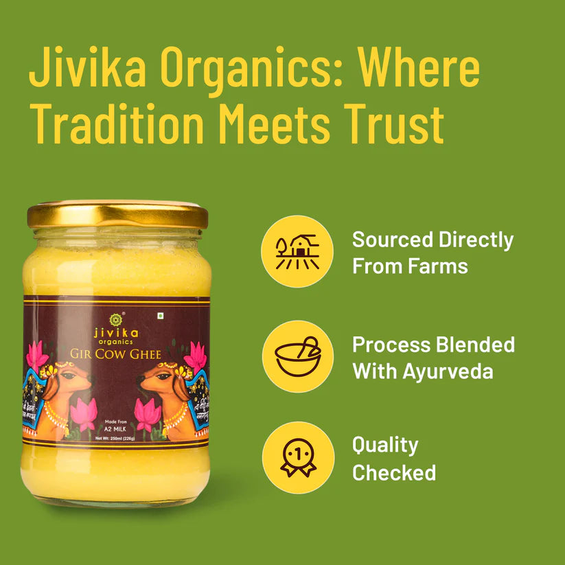 Jivika Naturals Gir Cow Ghee - PUSHMYCART