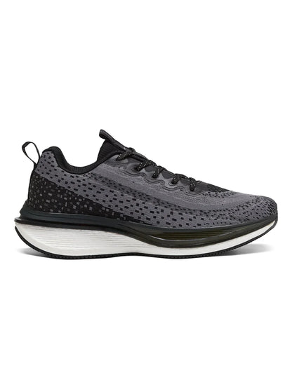 Campus ACCESS Black Mens Running Shoes