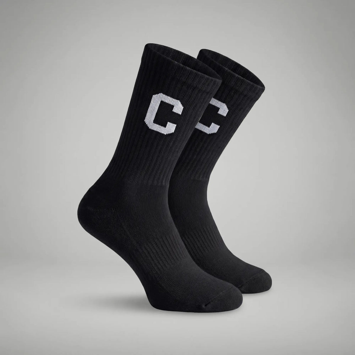 XYXX Crew Calf Length Socks - Ink Black - view 3