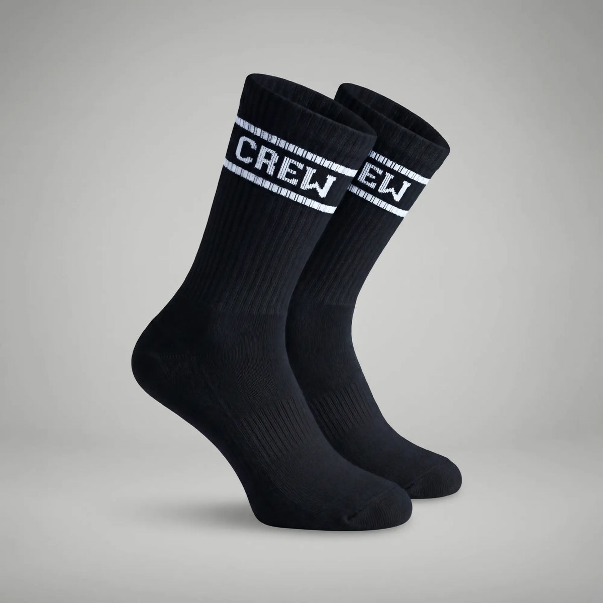XYXX Crew Calf Length Socks - Ink Black - view 3
