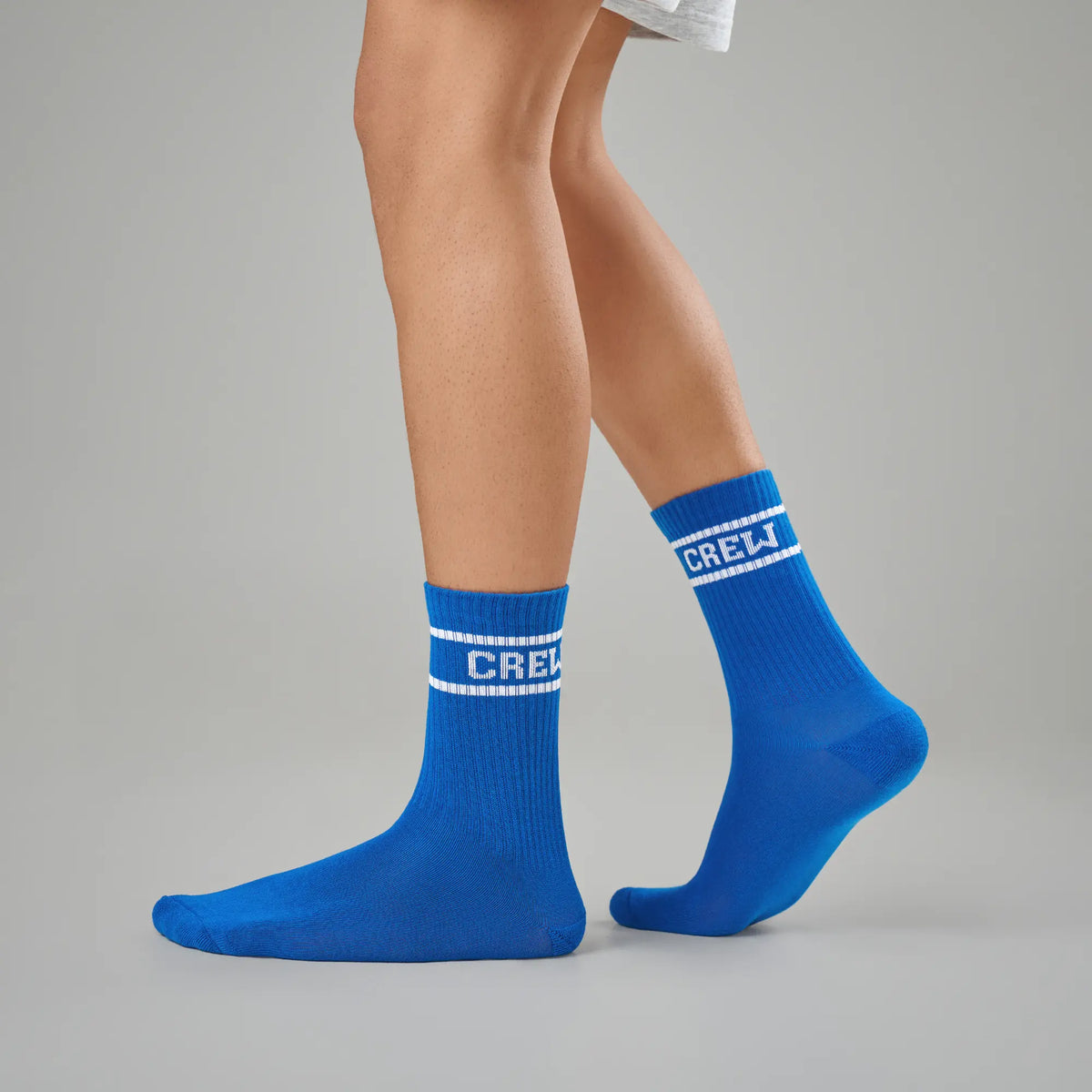 XYXX Crew Calf Length Socks - Varsity Blue - view 2