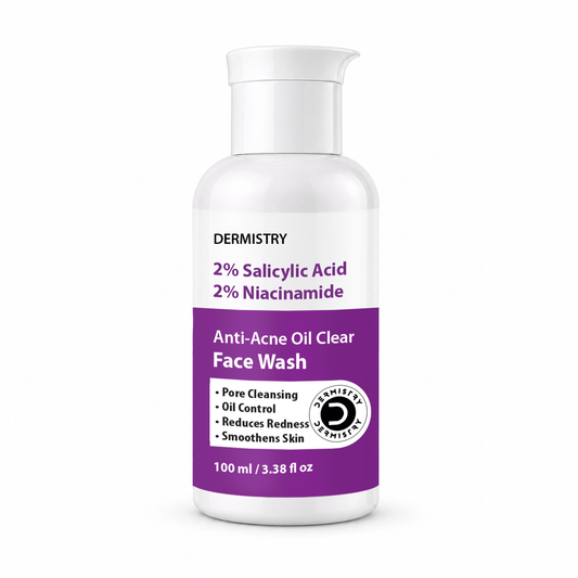 Dermistry Salicylic Acid Niacinamide Face Wash and Body Wash Combo